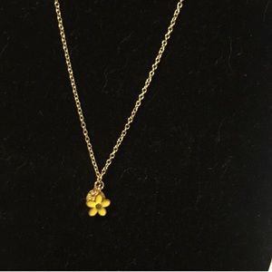 New Yellow Flower Necklace